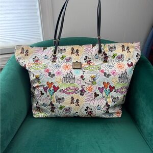 Dooney & Bourke Mickey Mouse scratch work tote